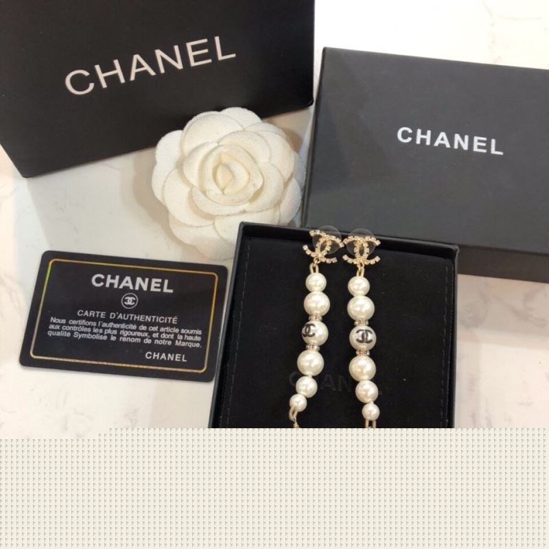 Ch*el earrings